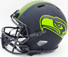 Tyler Lockett Autographed Seattle Seahawks Eclipse Black Full Size Speed Replica Helmet MCS Holo Stock #236379