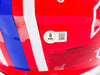 Jim Kelly, Thurman Thomas & Andre Reed Autographed Buffalo Bills Team Greats Red 1987-01 Throwback Full Size Speed Authentic Helmet Beckett BAS Witness Stock #236169