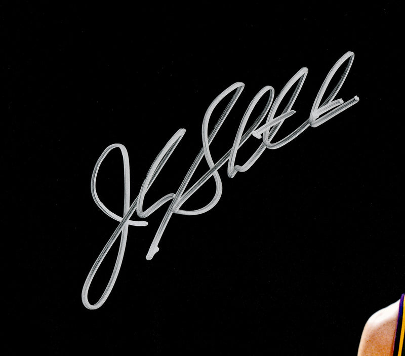 John Stockton & Karl Malone Autographed 16x20 Photo Utah Jazz Spotlight Beckett BAS Witness Stock #235776