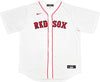 Boston Red Sox Pedro Martinez Autographed White Nike Jersey Size XL Beckett BAS Witness Stock #236167