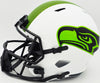 Tyler Lockett Autographed Seattle Seahawks Lunar Eclipse White Full Size Speed Replica Helmet MCS Holo Stock #236382