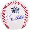 Lance McCullers Jr. Autographed Official 2022 World Series Logo MLB Baseball Houston Astros Beckett BAS Witness Stock #210128