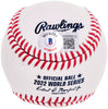 Lance McCullers Jr. Autographed Official 2022 World Series Logo MLB Baseball Houston Astros Beckett BAS Witness Stock #210128