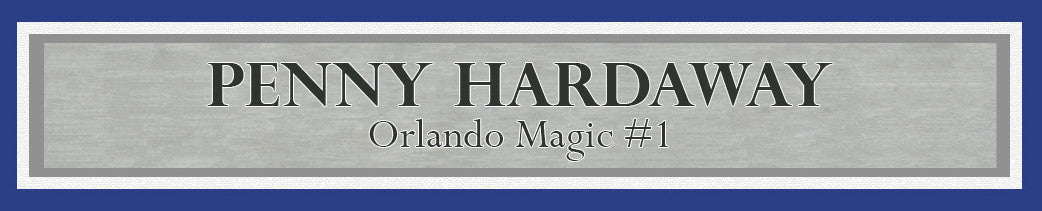 Anfernee "Penny" Hardaway Autographed Framed 16x20 Photo Orlando Magic PSA/DNA Stock #209437