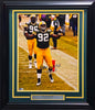 Reggie White Autographed Framed 16x20 Photo Green Bay Packers Beckett BAS #AD43563