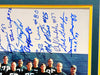 1966 Green Bay Packers Team Signed Autographed Framed 16x20 Photo With 34 Signatures Including Bart Starr Beckett BAS #AD78728