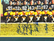 1966 Green Bay Packers Team Signed Autographed Framed 16x20 Photo With 34 Signatures Including Bart Starr Beckett BAS #AD78728