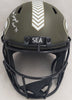 Steve Largent & Jim Zorn Autographed Seattle Seahawks Camo Salute To Service Full Size Replica Speed Helmet "Go Hawks!" MCS Holo Stock #210443