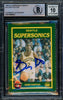 Gary Payton Autographed 1990-91 Smokey The Bear Rookie Card #14 Seattle Supersonics Auto Grade Gem Mint 10 Beckett BAS #14868893