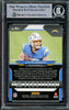 Justin Herbert Autographed 2020 Panini Prizm Black Rookie Card #PB-3 Los Angeles Chargers Beckett BAS #14860672