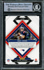 Mac Jones Autographed 2021 Panini Prizm Emergent Rookie Card #E-6 New England Patriots Beckett BAS #14860970