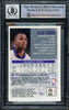 Allen Iverson Autographed 1996-97 Topps Finest Gold Rookie Card #280 Philadelphia 76ers Auto Grade Gem Mint 10 Beckett BAS #14866714