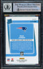 Mac Jones Autographed 2021 Donruss Optic Preview Pink Rookie Card #P-255 New England Patriots Auto Grade Gem Mint 10 Beckett BAS #14867230