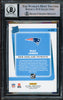 Mac Jones Autographed 2021 Donruss Rated Rookie Red Press Proof Rookie Card #255 New England Patriots Auto Grade Gem Mint 10 Beckett BAS #14867220