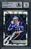 Mac Jones Autographed 2021 Donruss Elite Series Rookies Rookie Card #ESR-MJO New England Patriots Auto Grade Gem Mint 10 Beckett BAS #14867247