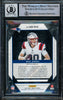 Mac Jones Autographed 2021 Donruss Elite Series Rookies Rookie Card #ESR-MJO New England Patriots Auto Grade Gem Mint 10 Beckett BAS #14867247