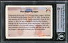 Roy Campanella Autographed 1992 Front Row Card #1 Brooklyn Dodgers Beckett BAS #15091497