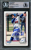 Miguel Vargas Autographed 2020 Bowman Prospects Rookie Card #BP-131 Dodgers, White Sox "1st MLB Hit 8/3/22" Beckett BAS Stock #210842