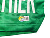 Floyd Mayweather Jr. Autographed Green Boxing Trunks Beckett BAS Witness Stock #221642
