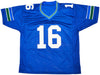 Seattle Seahawks Tyler Lockett Autographed Throwback Jersey MCS Holo Stock #222038