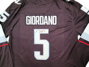 Seattle Kraken Mark Giordano Autographed Navy Fanatics Breakaway Jersey Size XL Inaugural Season & Captain Patch Fanatics Holo Stock #202335