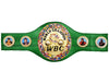 Mike Tyson Autographed Green WBC World Championship Belt Beckett BAS Witness Stock #210831