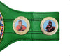 Mike Tyson Autographed Green WBC World Championship Belt Beckett BAS Witness Stock #210831