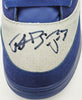 Patrick Ewing Autographed Navy & Grey Ewing Athletics 33 HI OG Left Shoe Georgetown Hoyas Size 14 W/ Box Beckett BAS Witness Stock #236557