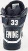 Patrick Ewing Autographed Black Ewing Athletics 33 HI Left Shoe New York Knicks Size 13 W/ Box Beckett BAS Witness Stock #236551