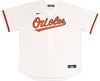 Baltimore Orioles Gunnar Henderson Autographed White Nike Jersey Size XL Beckett BAS Witness Stock #236622
