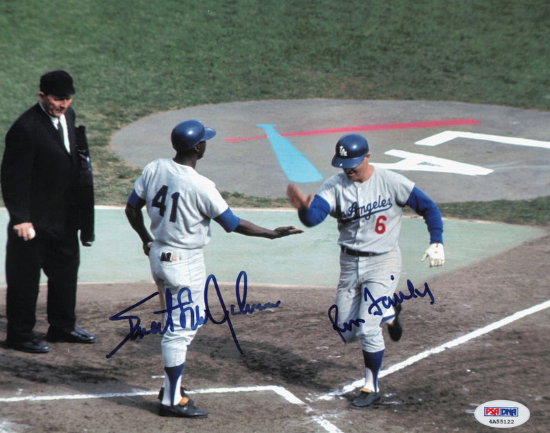 Ron Fairly Autographed 8x10 Photo Los Angeles Dodgers PSA/DNA #4A55122