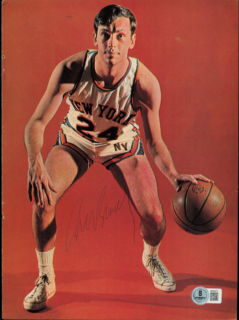 Bill Bradley Autographed 8x11 Magazine Page Photo New York Knicks Beckett BAS QR #BP55277