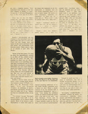 Bill Bradley Autographed 8x11 Magazine Page Photo New York Knicks Beckett BAS QR #BP55270