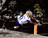 Dillon Johnson Autographed 8x10 Photo Washington Huskies vs. USC Spotlight MCS Holo Stock #222078