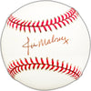 Jim Maloney Autographed Official NL Baseball Cincinnati Reds Beckett BAS #BK44384