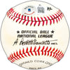 David West Autographed Official NL Baseball New York Mets "10/29/88" Beckett BAS #BK44394