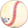 Whitey Lockman Autographed Official NL Baseball New York Giants Beckett BAS #BK44404