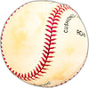 Whitey Lockman Autographed Official NL Baseball New York Giants Beckett BAS #BK44404