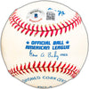 Gus Zernial Autographed Official AL Baseball Philadelphia A's Beckett BAS #BK44411
