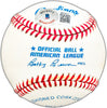 Hank Bauer Autographed Official AL Baseball New York Yankees Beckett BAS #BK44417