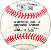 Willie McCovey Autographed Official NL Baseball San Francisco Giants Beckett BAS #BK44456