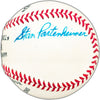Stan Partenheimer Autographed Official NCAA Baseball 1944 Boston Red Sox Beckett BAS #BK44460