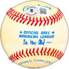 Joe Lahoud Autographed Official MacPhail AL Baseball Boston Red Sox Beckett BAS #BK44466