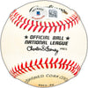 Damon Phillips Autographed Official Feeney NL Baseball Boston Braves Beckett BAS #BK44473