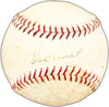 Dick Radatz Autographed Official AL Baseball Boston Red Sox Beckett BAS #BK44482