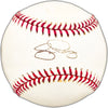 Jim Presley Autographed Official MLB Baseball Seattle Mariners, Atlanta Braves Beckett BAS #BK44521