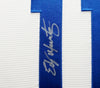 Seattle Mariners Edgar Martinez Autographed Framed White Majestic Jersey MCS Holo Stock #210137