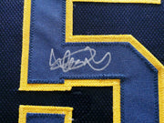 Orix Blue Wave Ichiro Suzuki Autographed Framed Navy Jersey IS Holo Stock #210146