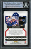 Mac Jones Autographed 2021 Panini Prizm Rookie Card #336 New England Patriots Beckett BAS Stock #210488