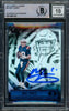 Mac Jones Autographed 2021 Panini Illusions Rookie Card #64 New England Patriots Auto 10 Beckett BAS Stock #210512